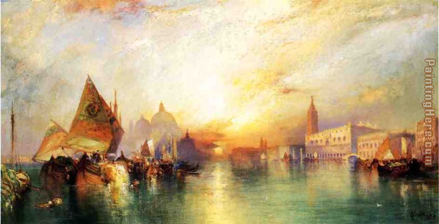 Thomas Moran The Gate of Venice